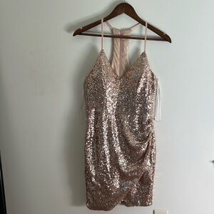 Sequin cocktail dress